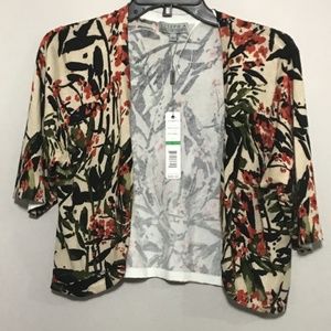 JOSEPH A. MULTI COLOR CARDIGAN WRAP